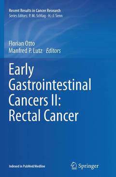 Couverture de l’ouvrage Early Gastrointestinal Cancers II: Rectal Cancer
