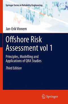 Couverture de l’ouvrage Offshore Risk Assessment vol 1.