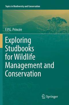 Couverture de l’ouvrage Exploring Studbooks for Wildlife Management and Conservation