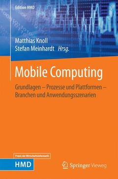 Couverture de l’ouvrage Mobile Computing