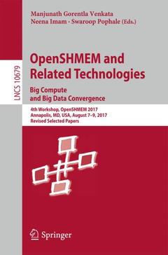 Couverture de l’ouvrage OpenSHMEM and Related Technologies. Big Compute and Big Data Convergence