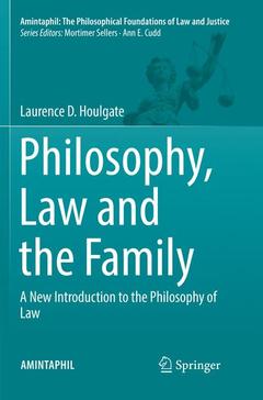 Cover of the book Philosophy, Law and the Family