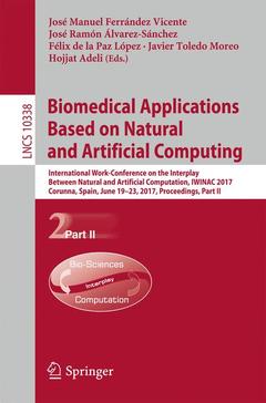 Couverture de l’ouvrage Biomedical Applications Based on Natural and Artificial Computing