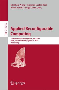 Cover of the book Applied Reconfigurable Computing