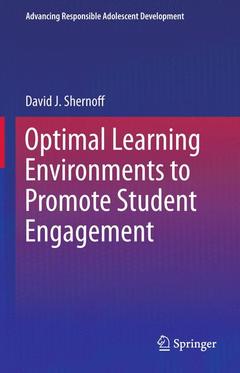 Couverture de l’ouvrage Optimal Learning Environments to Promote Student Engagement