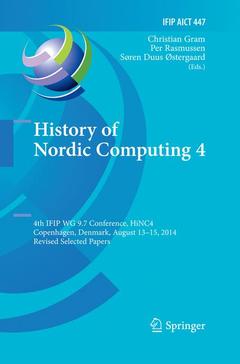Couverture de l’ouvrage History of Nordic Computing 4