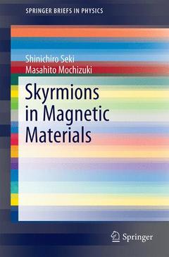 Couverture de l’ouvrage Skyrmions in Magnetic Materials