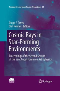 Couverture de l’ouvrage Cosmic Rays in Star-Forming Environments