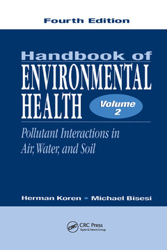 Couverture de l’ouvrage Handbook of Environmental Health, Volume II