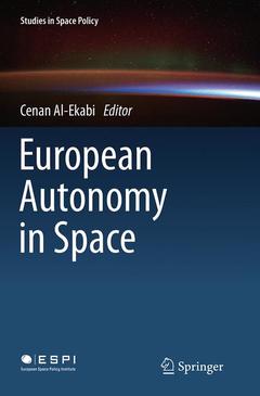 Couverture de l’ouvrage European Autonomy in Space