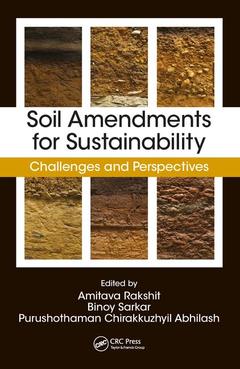 Couverture de l’ouvrage Soil Amendments for Sustainability