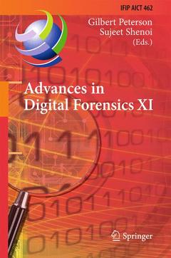 Cover of the book Advances in Digital Forensics XI