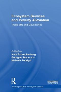 Couverture de l’ouvrage Ecosystem Services and Poverty Alleviation (OPEN ACCESS)