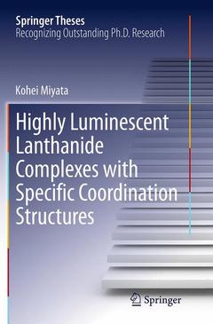 Cover of the book Highly Luminescent Lanthanide Complexes with Specific Coordination Structures