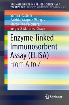 Couverture de l’ouvrage Enzyme-linked Immunosorbent Assay (ELISA)