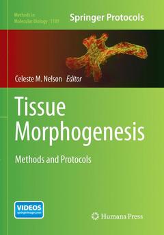 Couverture de l’ouvrage Tissue Morphogenesis