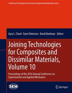 Couverture de l’ouvrage Joining Technologies for Composites and Dissimilar Materials, Volume 10