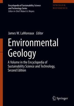 Couverture de l’ouvrage Environmental Geology