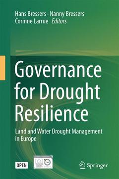 Couverture de l’ouvrage Governance for Drought Resilience