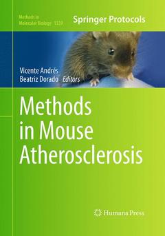 Couverture de l’ouvrage Methods in Mouse Atherosclerosis