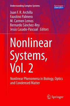 Couverture de l’ouvrage Nonlinear Systems, Vol. 2