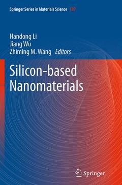 Couverture de l’ouvrage Silicon-based Nanomaterials