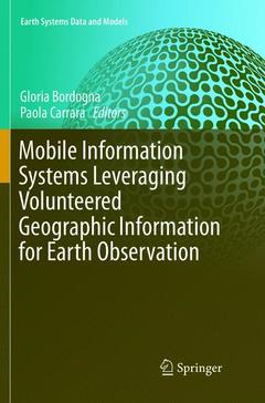 Couverture de l’ouvrage Mobile Information Systems Leveraging Volunteered Geographic Information for Earth Observation
