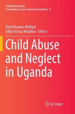 Couverture de l’ouvrage Child Abuse and Neglect in Uganda