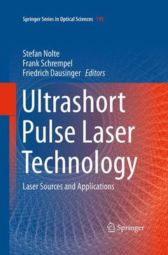 Couverture de l’ouvrage Ultrashort Pulse Laser Technology