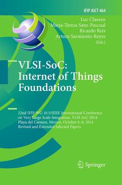 Couverture de l’ouvrage VLSI-SoC: Internet of Things Foundations