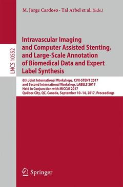 Couverture de l’ouvrage Intravascular Imaging and Computer Assisted Stenting, and Large-Scale Annotation of Biomedical Data and Expert Label Synthesis