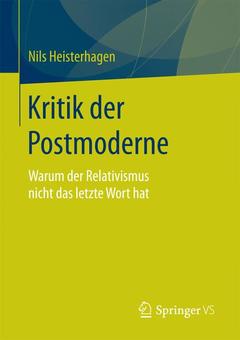 Couverture de l’ouvrage Kritik der Postmoderne