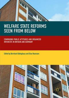Couverture de l’ouvrage Welfare State Reforms Seen from Below