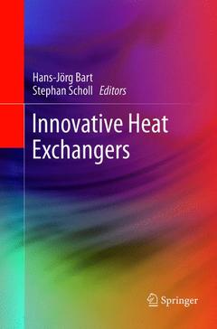 Couverture de l’ouvrage Innovative Heat Exchangers