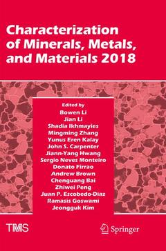 Cover of the book Characterization of Minerals, Metals, and Materials 2018