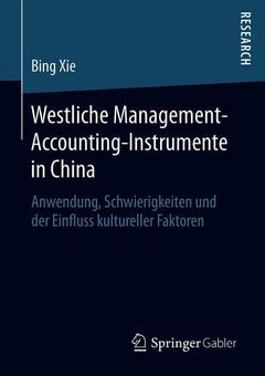 Couverture de l’ouvrage Westliche Management-Accounting-Instrumente in China