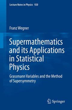 Cover of the book Supermathematics and its Applications in Statistical Physics