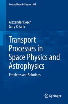 Couverture de l’ouvrage Transport Processes in Space Physics and Astrophysics 