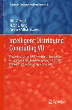 Couverture de l’ouvrage Intelligent Distributed Computing VII