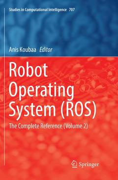 Couverture de l’ouvrage Robot Operating System (ROS)