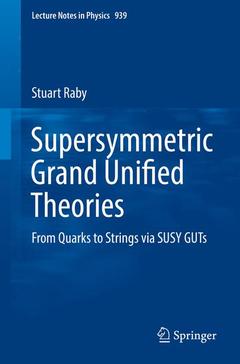Couverture de l’ouvrage Supersymmetric Grand Unified Theories