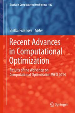 Cover of the book Recent Advances in Computational Optimization