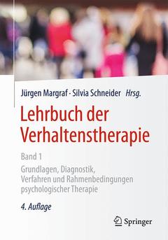 Cover of the book Lehrbuch der Verhaltenstherapie, Band 1