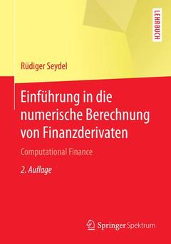 Couverture de l’ouvrage Einführung in die numerische Berechnung von Finanzderivaten
