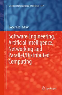 Cover of the book Software Engineering, Artificial Intelligence, Networking and Parallel/Distributed Computing