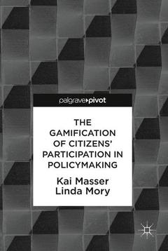 Cover of the book The Gamification of Citizens' Participation in Policymaking 
