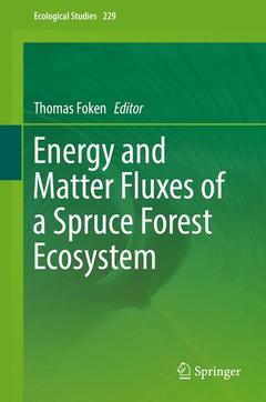 Couverture de l’ouvrage Energy and Matter Fluxes of a Spruce Forest Ecosystem