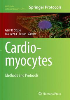Couverture de l’ouvrage Cardiomyocytes