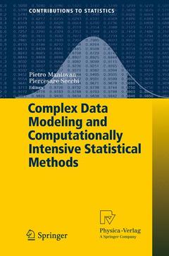 Couverture de l’ouvrage Complex Data Modeling and Computationally Intensive Statistical Methods