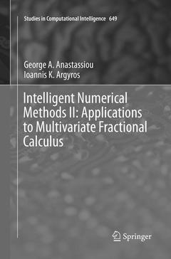 Cover of the book Intelligent Numerical Methods II: Applications to Multivariate Fractional Calculus